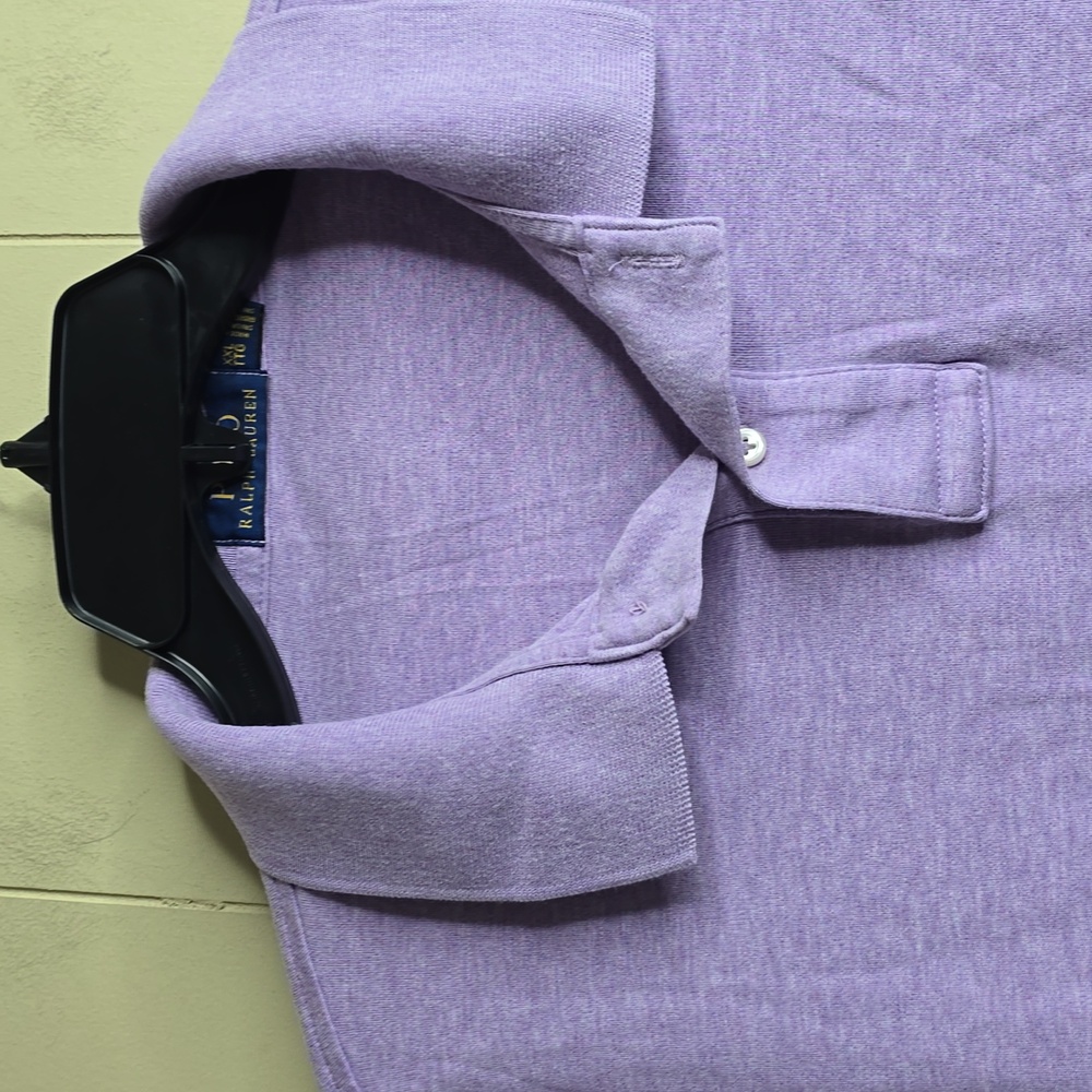 Polo Ralph Lauren Men's Purple Polo Short Sleeve Collar Shirt XXL - Picture 2 of 8